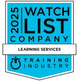 Training Industry Watchlist Award Learning Services - Trainingpros