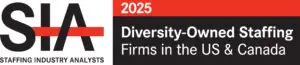 Trainingpros Recognized On Sia’s 2025 Diversity-Owned Staffing Firms - Sixth Consecutive Year 1 2025_Sia_Diversity Award - Trainingpros