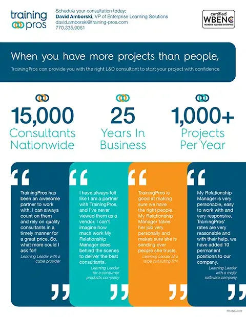 Why Choose TrainingPros?