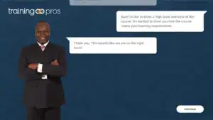 Articulate Rise, A Teampros Custom Elearning Sample | Trainingpros