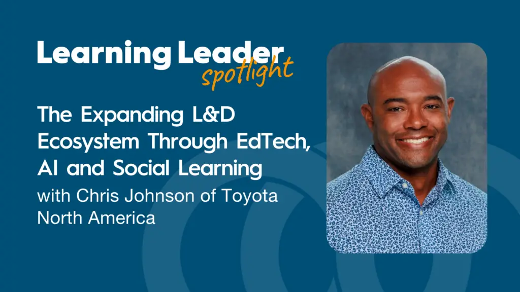 Chris Johnson - Toyota - Learning Leader Spotlight | Trainingpros