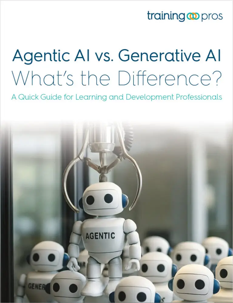 L&Amp;D Guides And Resources 33 Agentic Ai Vs Generative Ai - By Trainingpros