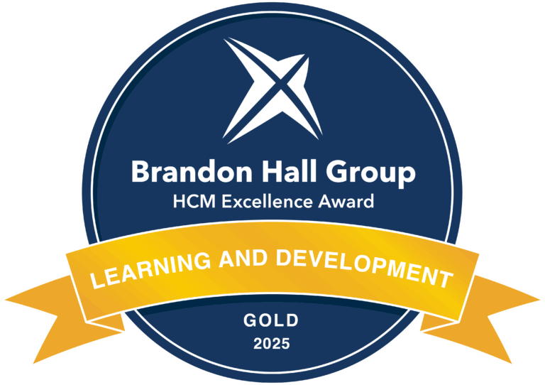 TrainingPros Helps Healthcare Company Win Prestigious Brandon Hall Award 2 Brandon Hall Award - Learning & Development Gold Award - TrainingPros